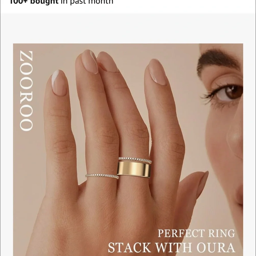 Oura Silver (slated) Ring Gen 4. I bought it in July. Just daily wear!